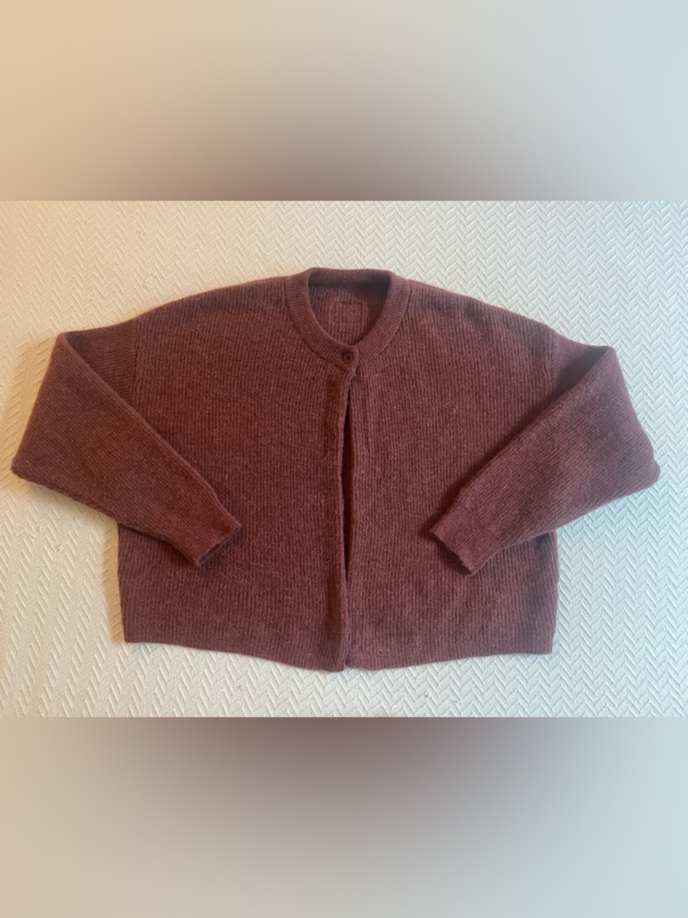 Daily Drills Single Button Cardigan